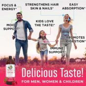 MaryRuth Organics Vegan Liquid Multivitamin for Women, Men, & Kids...