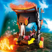 Playmobil 53-Piece Novelmore Burnham Raiders Fire Ram Building Kit $20...