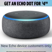Score an Echo Dot with 1-month Amazon Music Unlimited Subscription as low...