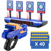 Shooting Digital Target Set with Foam Dart Toy $14.99 After Code (Reg....