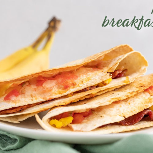 air fryer breakfast foldover