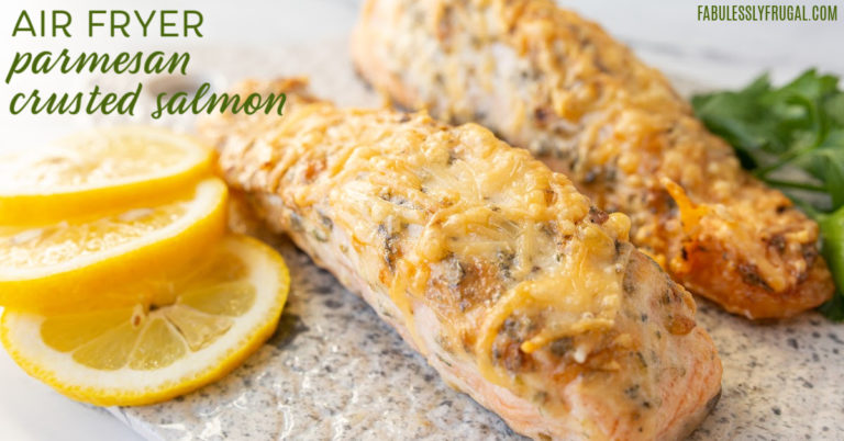 How to Make Tasty Parmesan Air Fryer Salmon in 13 Minutes or Less