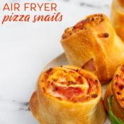 easy and simple air fryer pizza rolls