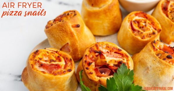 easy and simple air fryer pizza rolls