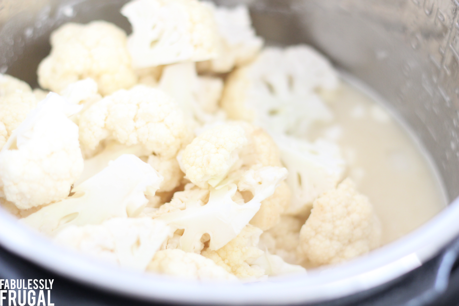 cauliflower cheese soup instant pot