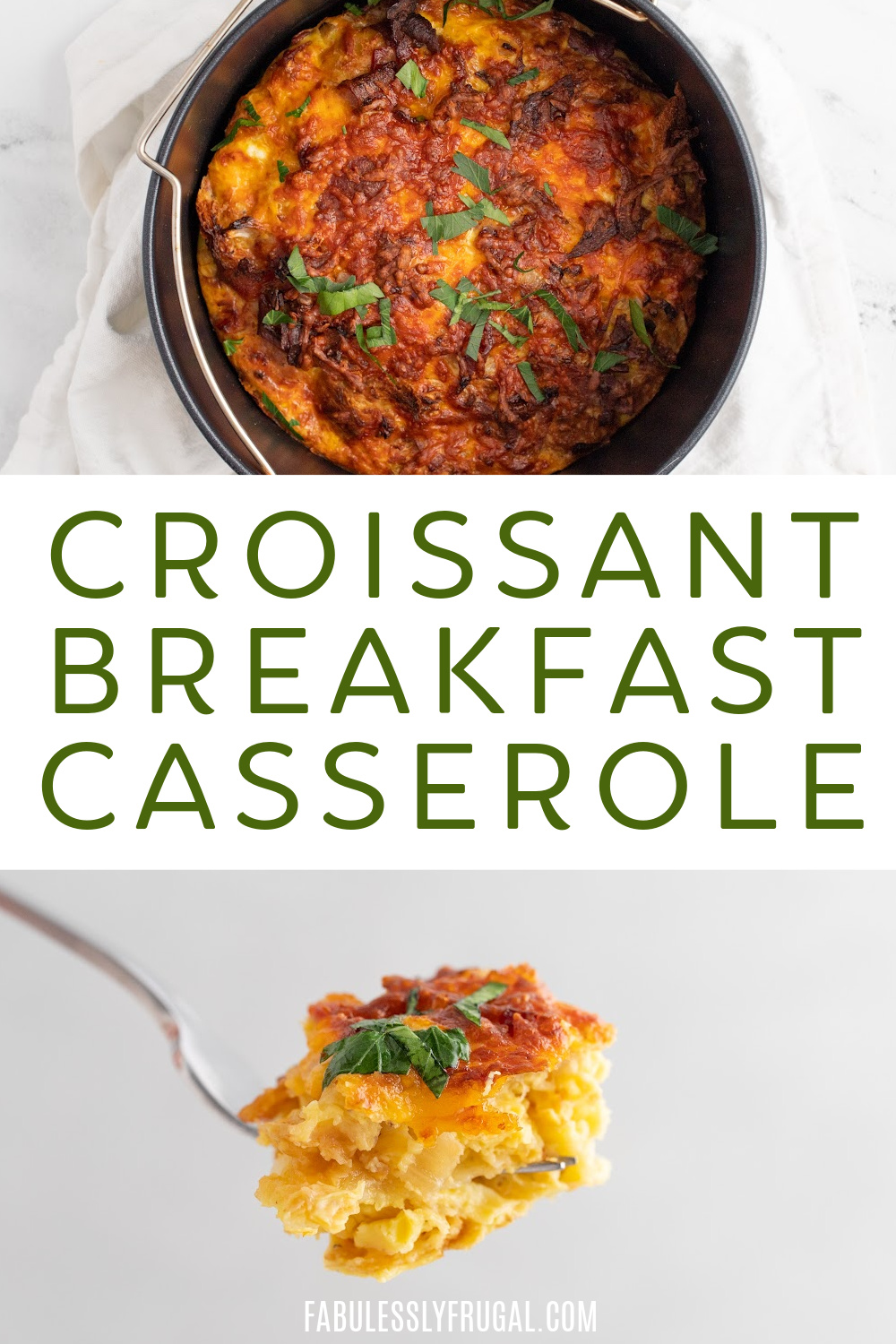 croissant breakfast casserole