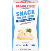 12-Pack BUMBLE BEE Tuna Salad with Crackers, 3.5 Oz as low as $14.08 Shipped...