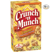 12-Pack Crunch ‘n Munch Caramel Popcorn with Peanuts as low as $10.10...
