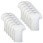12-Pack Gildan Men’s Crew T-Shirt Multipack Bundle $13.43 (Reg. $38)...