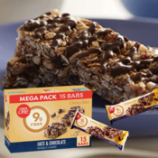 15 Count  Fiber One Oats and Chocolate Chewy Bars as low as $4.89 Shipped...