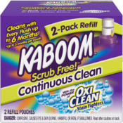 2-Pack Kaboom Scrub Free Toilet Cleaning System Refills as low as $9.61...