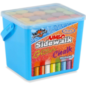 20-Count Sidewalk Glitter Chalk $9.99 (Reg. $12) | 50¢ each! - FAB Easter...