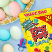 20-Count Ring Pop Party Lollipop Suckers with Assorted Flavors as low as...
