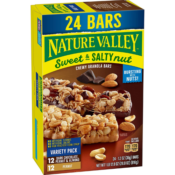 24-Count Nature Valley Granola Bars Sweet & Salty Variety Pack as low...
