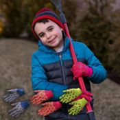 3 Pairs Soft Jersey Garden Gloves, Kids or Women's $11.99 (Reg. $14) -...