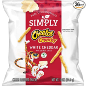 36 Count Simply Cheetos Crunchy White Cheddar as low as $13.32 Shipped...