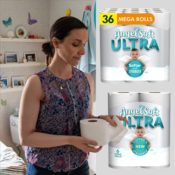 36 Mega Rolls Angel Soft Ultra Toilet Paper as low as $25.04 Shipped Free...