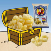 4-Oz Bag of Pirate’s Booty Aged White Cheddar Snack Puffs as low as $1.76...