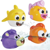 4-pack of Baby Shark Bath Squirt Toys $2.49 (Reg. $7.99) - FAB Ratings!...