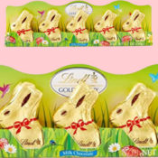 5 Pack Lindt Mini Gold Milk Chocolate Bunnies $10.17 (Reg. $13) - $2.03/Bunny