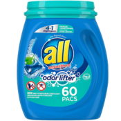 60-Count all Mighty Pacs Laundry Detergent as low as $6.64 Shipped Free...