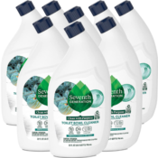 8-Pack Seventh Generation Toilet Bowl Cleaner, Emerald Cypress and Fir...