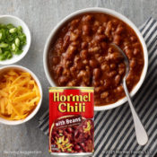 8 Pack Hormel Chili With Beans $11.84 (Reg. $19.44) - $1.48/15-Oz Can,...