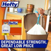 90-Count Hefty Strong Tall Kitchen Trash Bags as low as $13.63 Shipped...