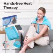 Enjoy Deep Heat Therapy Anywhere with ALLJOY Heat Pad $16 After Code (Reg....