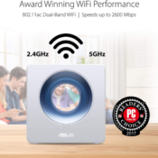 ASUS Blue Cave Aimesh Compatible Dual-Band WiFi Router $79.99 Shipped Free...