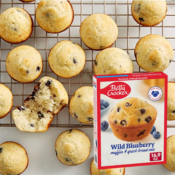 FOUR Betty Crocker Wild Blueberry Muffin and Quick Bread Mix as low as...