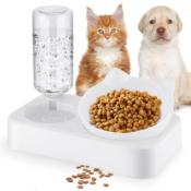 Pet Gravity Water and Food Bowl $9 After Code (Reg. $29.99) + Free Shipping...
