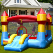 Costway Kid Inflatable Castle Playhouse Jumper Slide $199.99 Shipped Free...