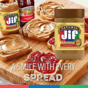 Jif Natural Creamy Peanut Butter with Honey, 16-Oz  as low as $1.60 Shipped...
