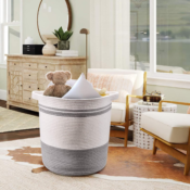 Large Woven Cotton Rope Basket $17.50 + Free Shipping After Code (Reg....