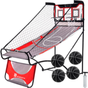 MD Sports EZ Fold 2 Player Arcade Basketball Game $189.99 Shipped Free...
