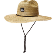 Quiksilver Men's Pierside Lifeguard Beach Sun Straw Hat (Natural/Black)...