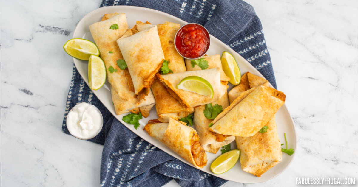 air fryer chimichangas toppings