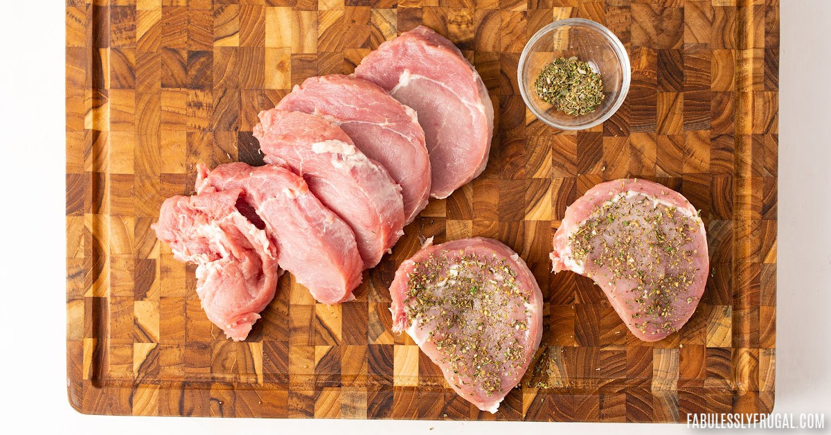 how to save money on pork chops