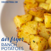the best roasted ranch potatoes air fryer recipe