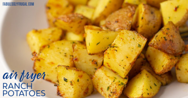 the best roasted ranch potatoes air fryer recipe