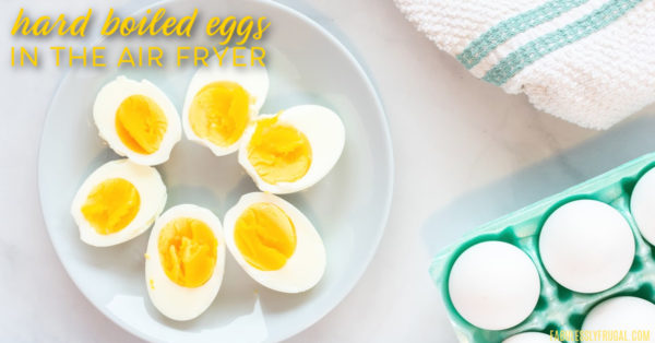 air fryer hard boiled eggs recipe