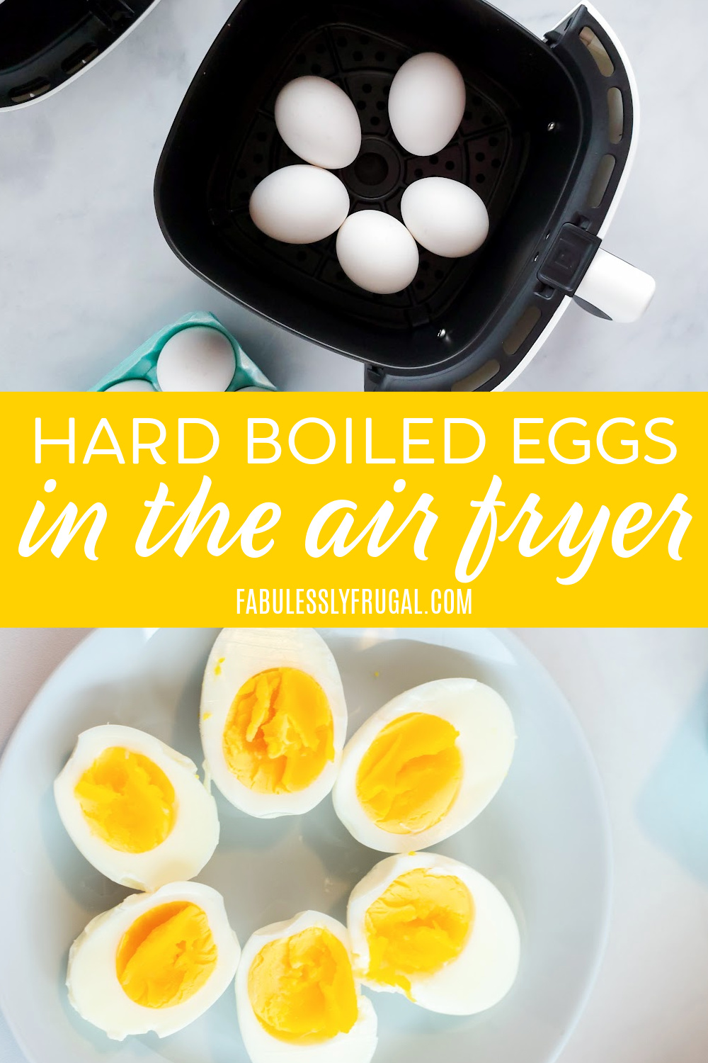 how to make hard boiled eggs in the air fryer