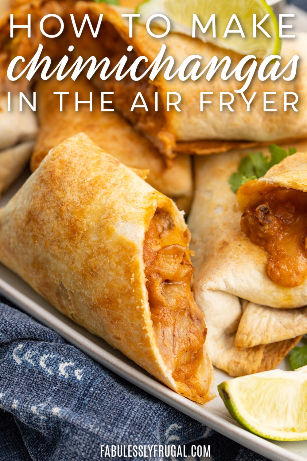 how to make chimichangas in the air fryer