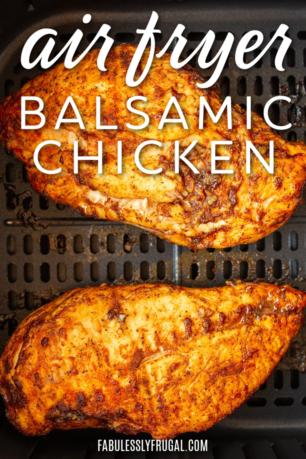 air fryer balsamic chicken