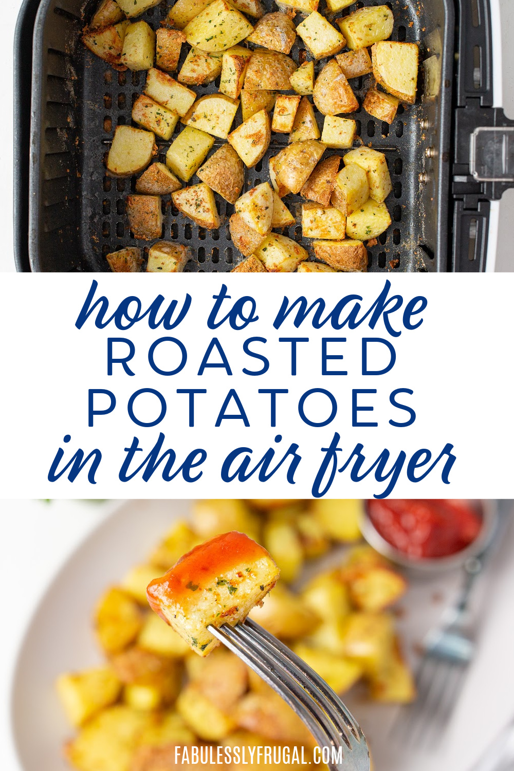 how to make roasted potatoes in the air fryer