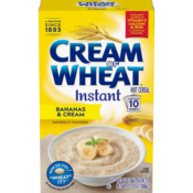 10-Packets Cream of Wheat Instant Hot Cereal, Bananas and Cream Flavor...