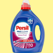 110 Loads Persil Laundry Detergent Liquid, Intense Fresh Scent as low as...