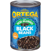 12-Pack Ortega Black Beans, With Diced Jalapenos as low as $10.10 Shipped...