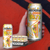 12 Pack Rockstar Energy Drink Juiced Island Mango, 15oz Cans as low as...